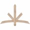 Ekena Millwork Alberta Smooth Timber Gable Bracket, Douglas Fir, 48"W x 32"H x 3 1/2"D x 3 1/2"F, 16/12 Pitch GBW048X32X0404ALB00SDF - alternate 1